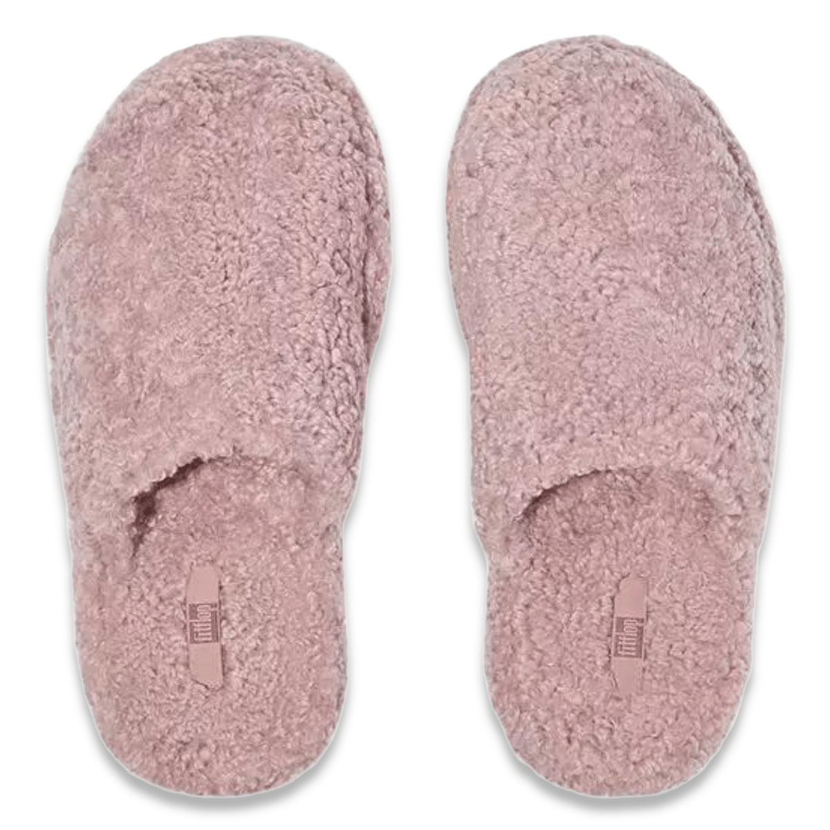 FitFlop Women's iQushion D-Luxe Teddy Dusky Pink