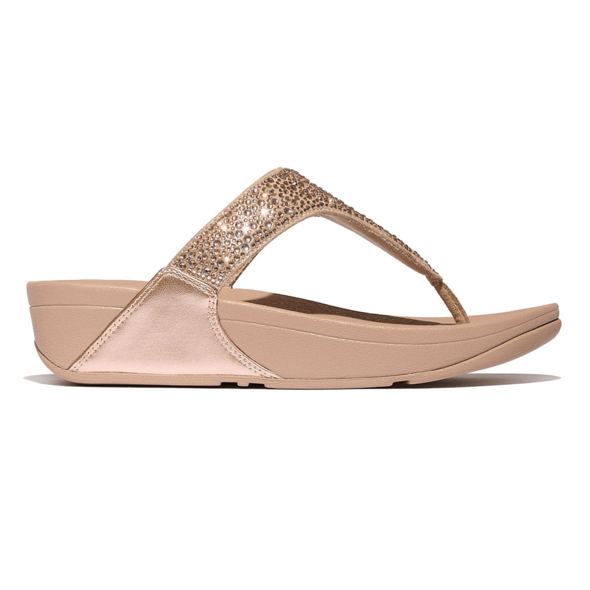 FitFlop Women's Lulu Crystal Mix Beige