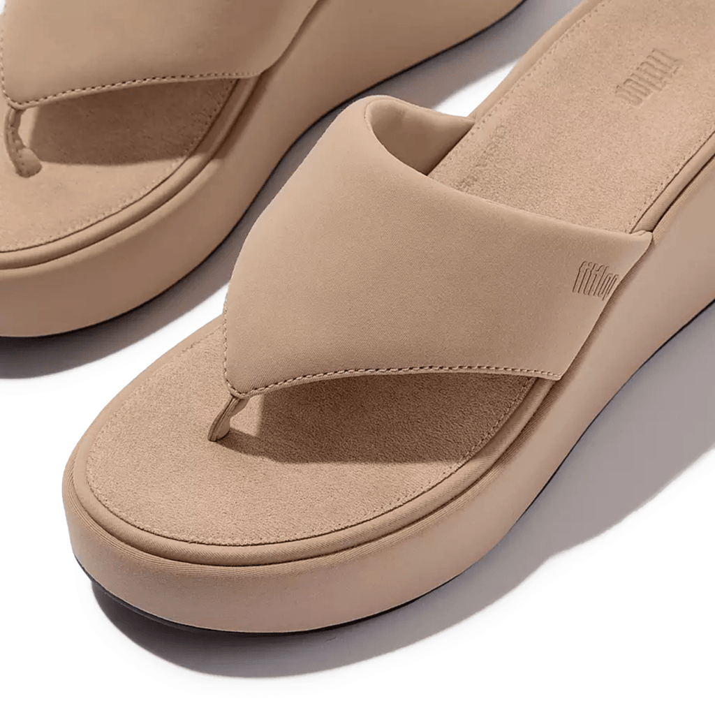 FitFlop Women's Platfforms Wedge Classic Beige
