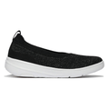 FitFlop Women's Super Q Knit Ballet Black/Silvereen