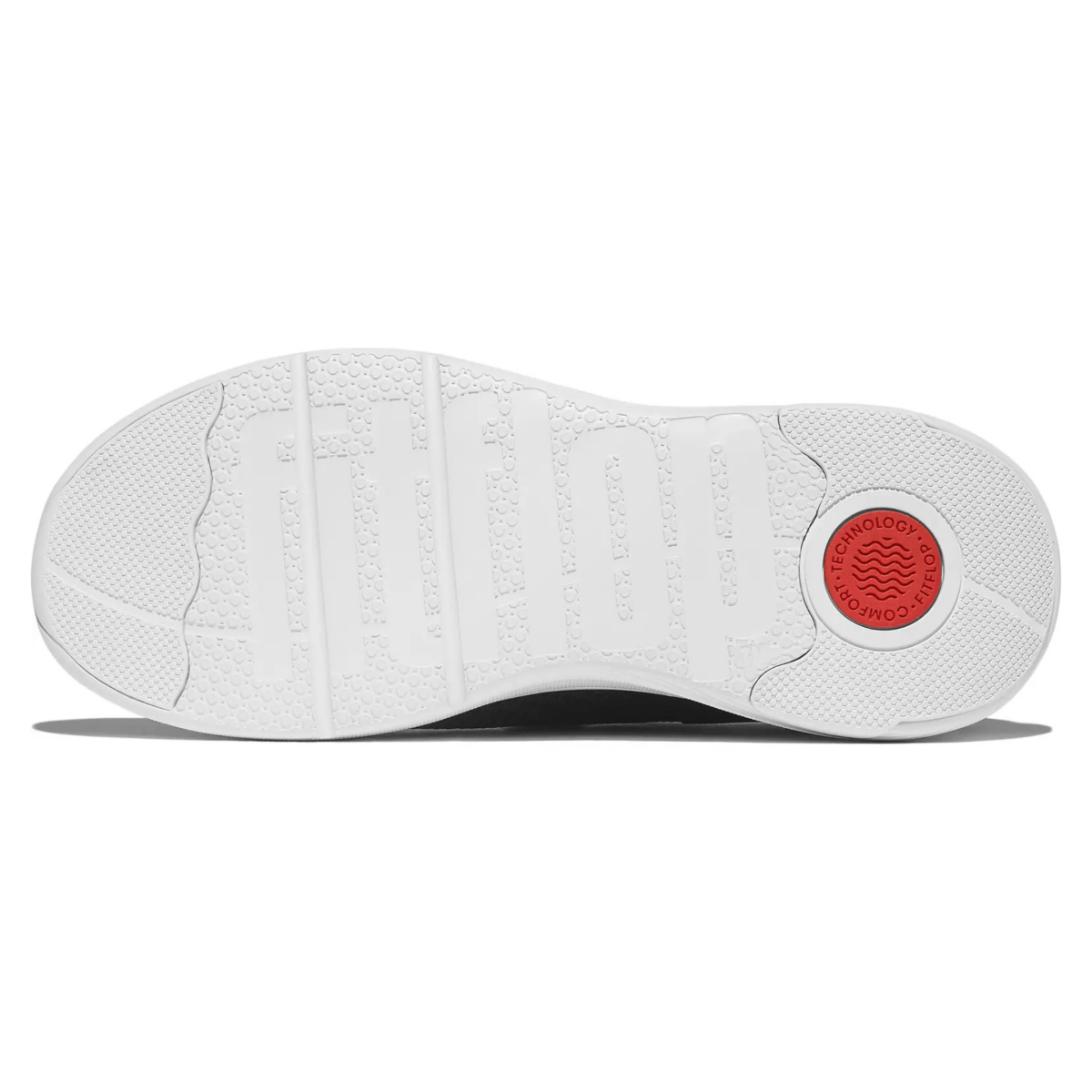 FitFlop Women's Super Q Knit Sneaker Black/White