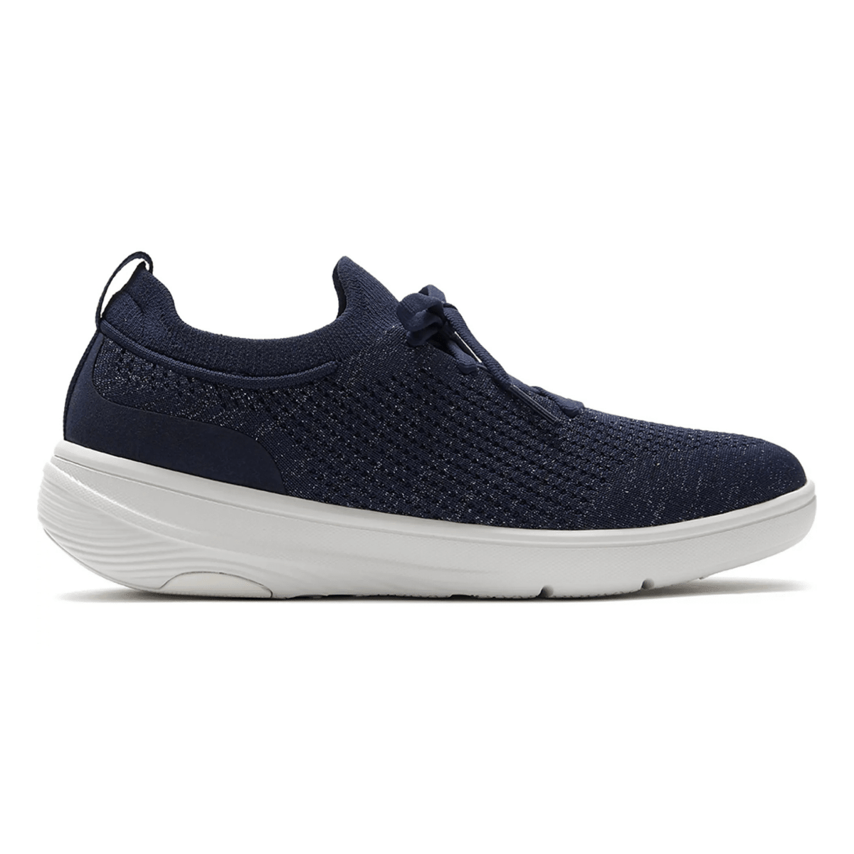 FitFlop Women's Super-Q Knit Metallic Midnight Navy