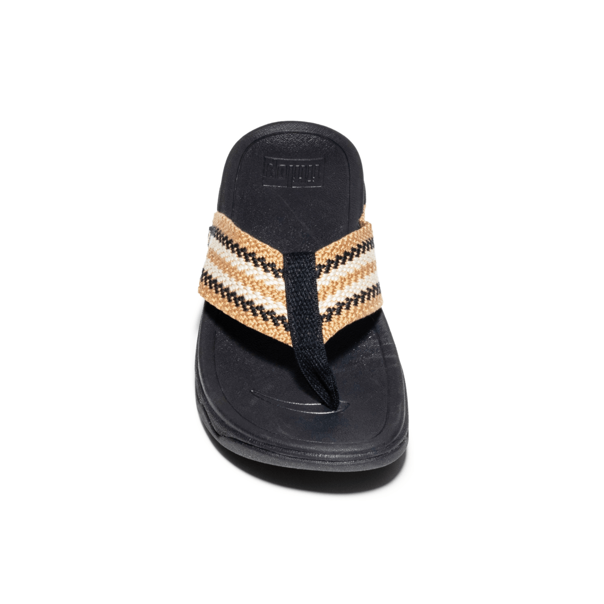 FitFlop Women's Surfa Stripe-Webbing Black Mix