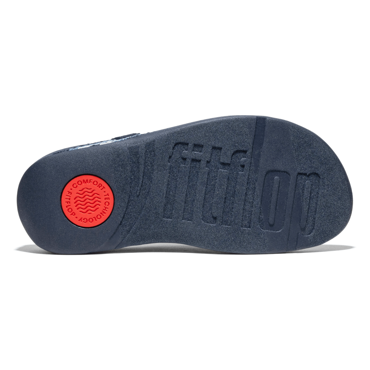 FitFlop Women's Surfa Stripe-Webbing Cosmic Blue Mix