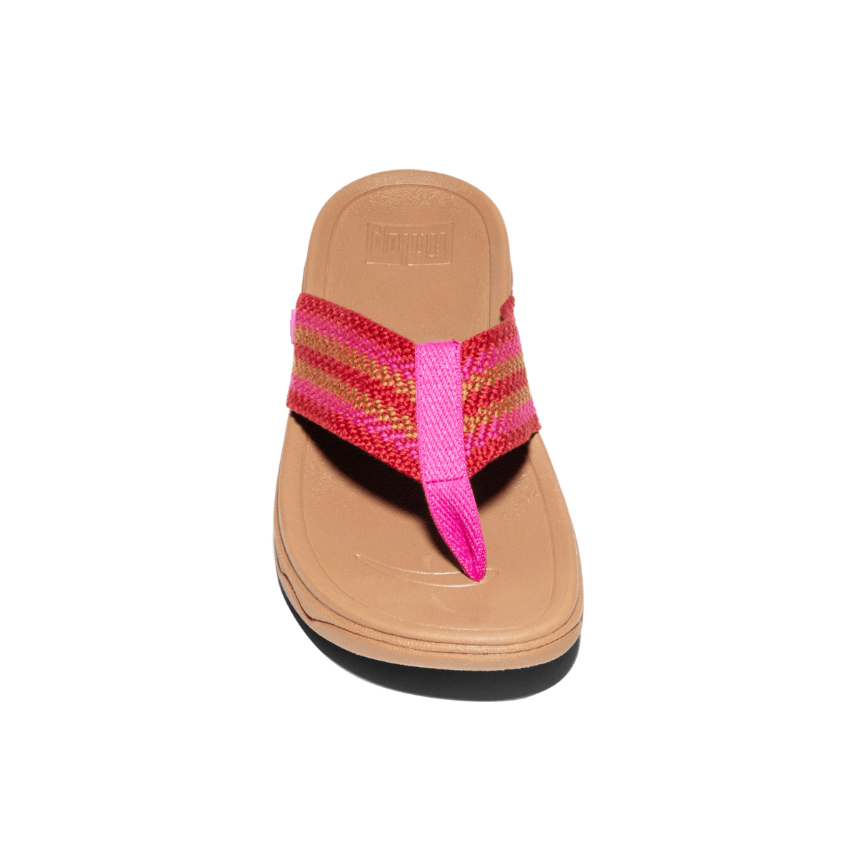 FitFlop Women's Surfa Stripe-Webbing Fuchia Rush Mix