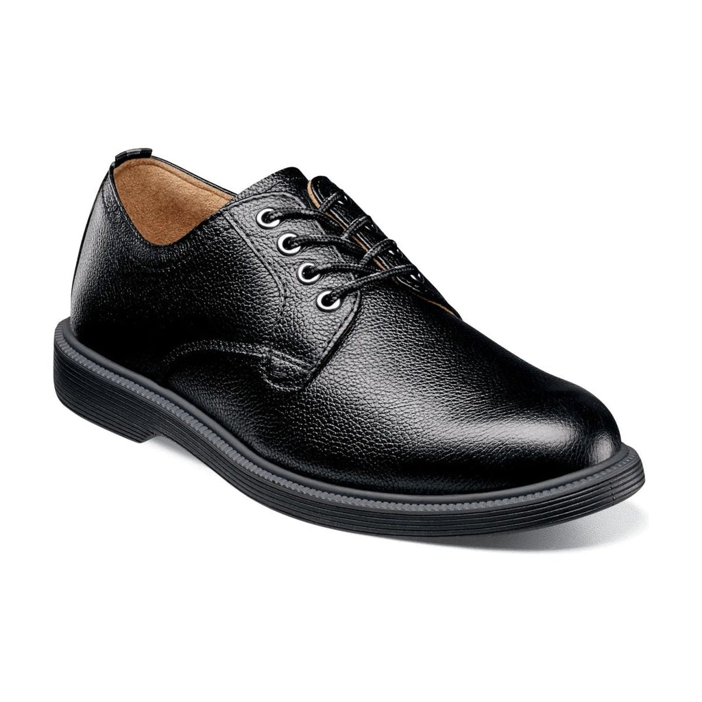 Florsheim Boys GS (Grade School) Supacush Jr. Plain Toe Oxford Black