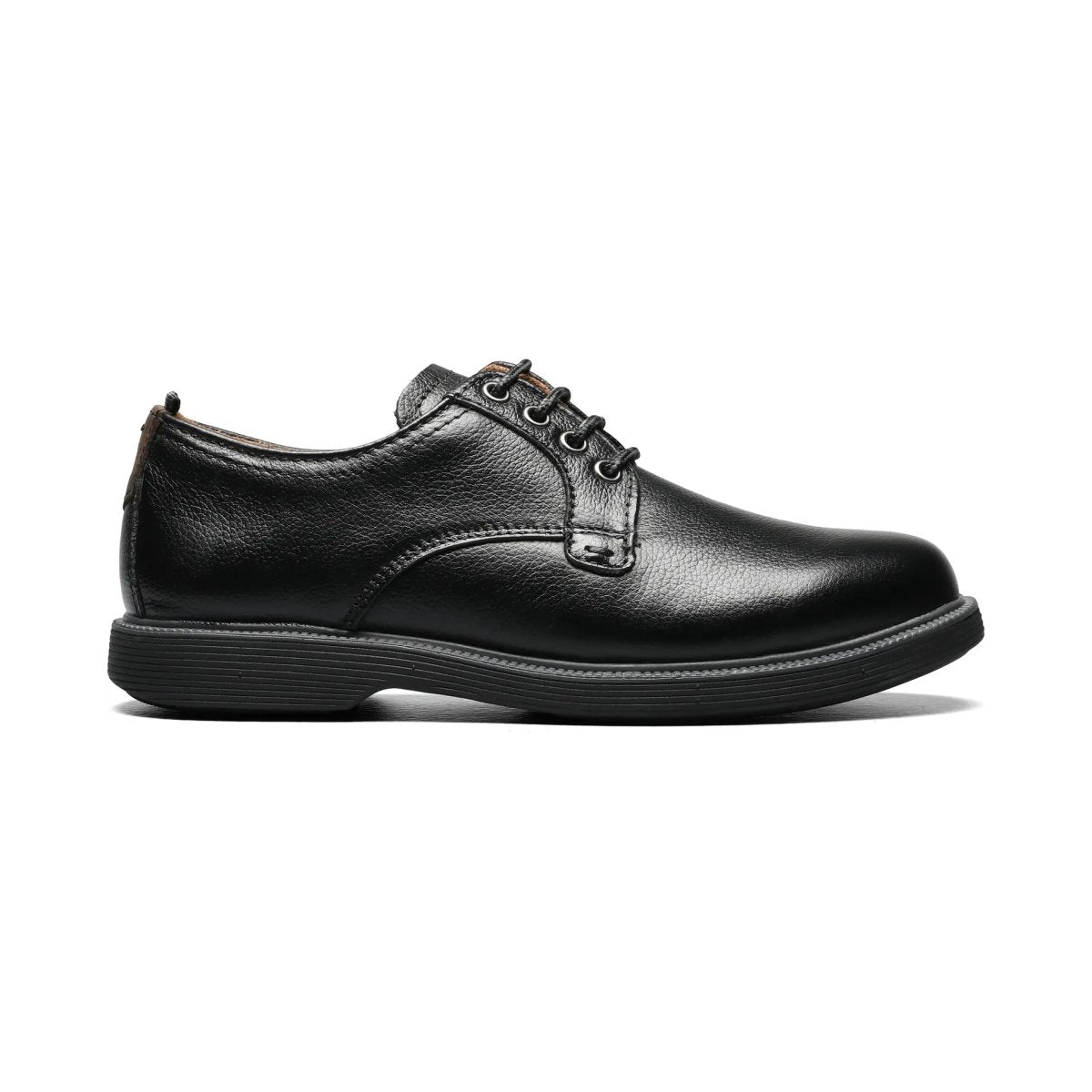 Florsheim Boys GS (Grade School) Supacush Jr. Plain Toe Oxford Black