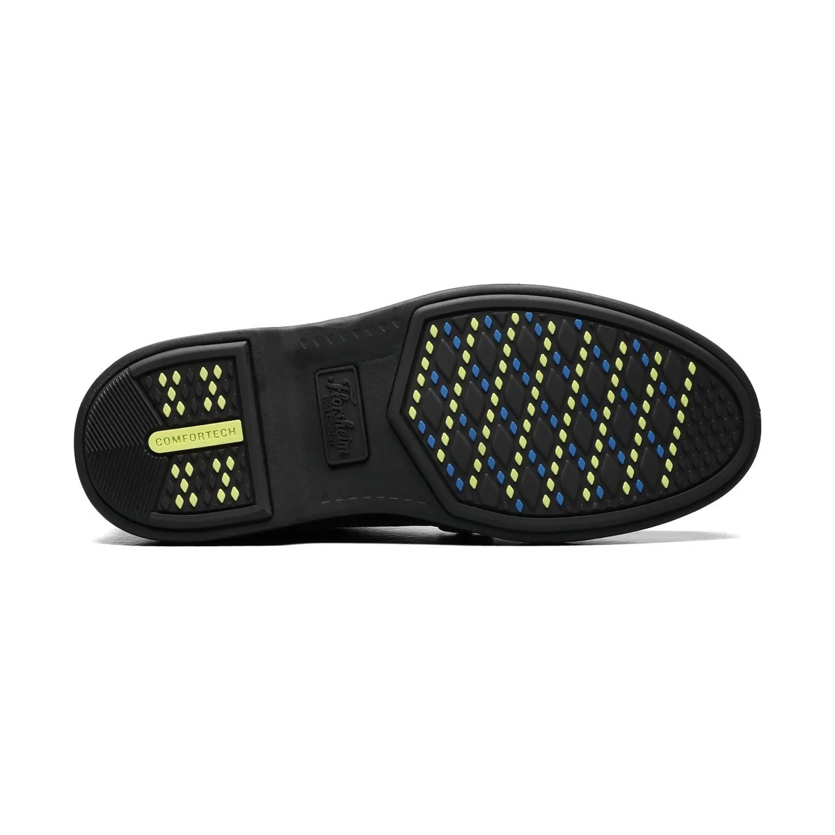 Florsheim Boys GS (Grade School) Supacush Jr. Plain Toe Oxford Black