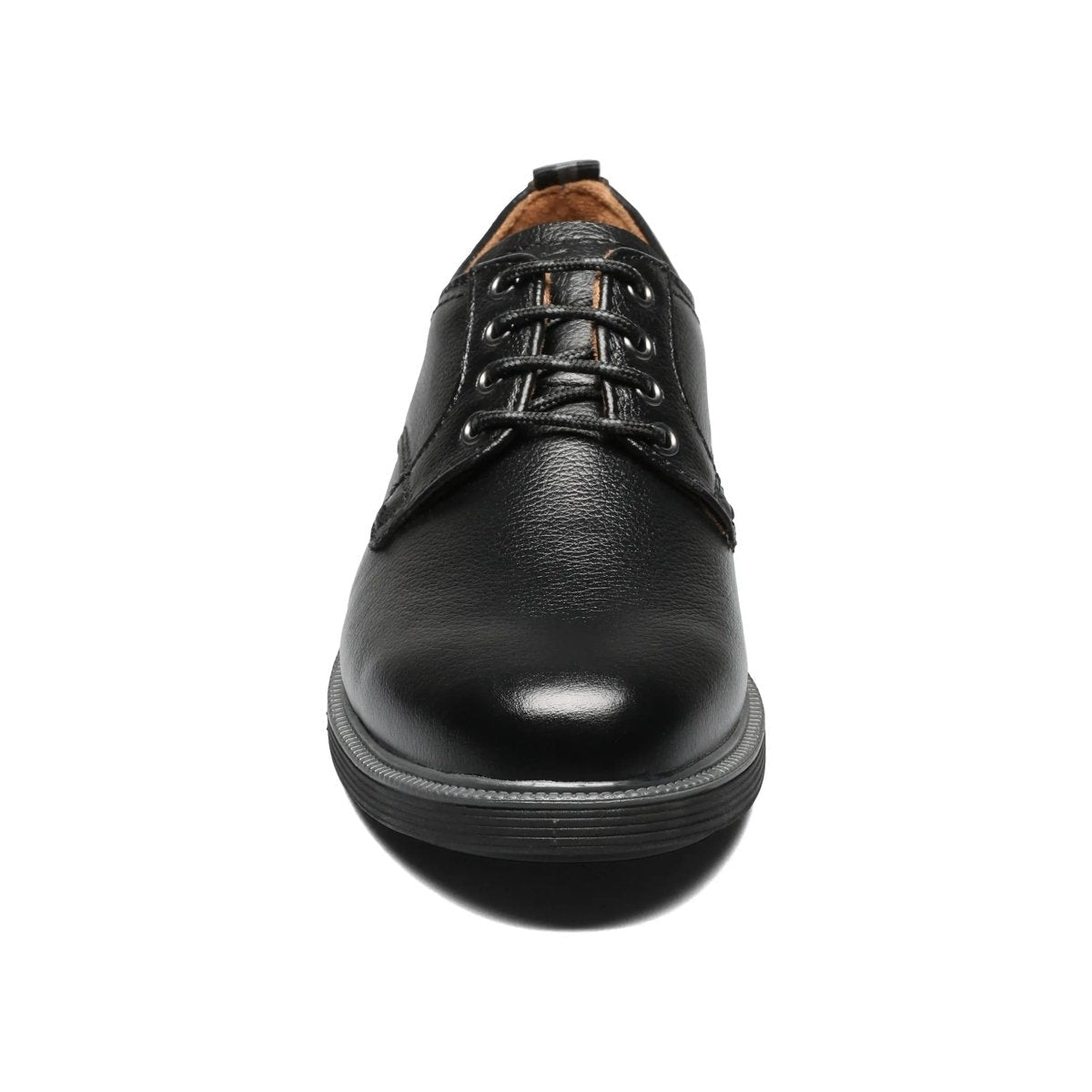 Florsheim Boys GS (Grade School) Supacush Jr. Plain Toe Oxford Black