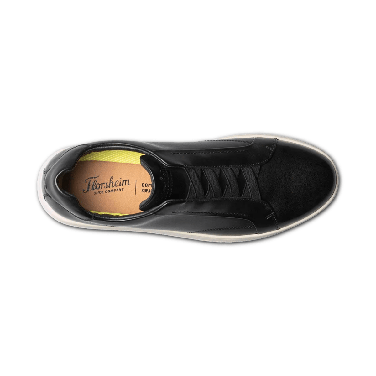 Florsheim Boys Monopoli Elastic Black/White