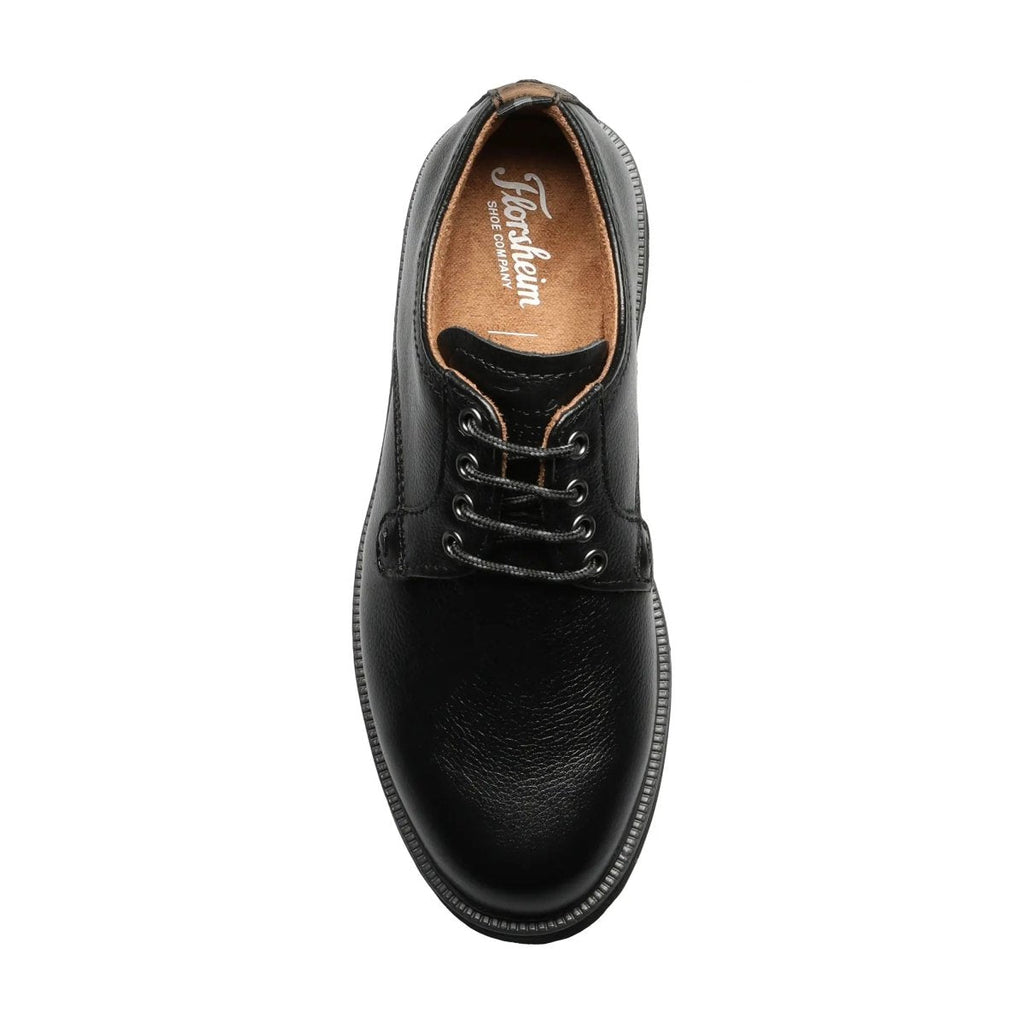Florsheim Boys PS (Preschool) Supacush Jr. Plain Toe Oxford Black