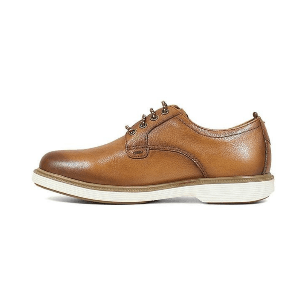 Florsheim Boys (Sizes 1-6) Sapacush Plain Toe Oxford Cognac