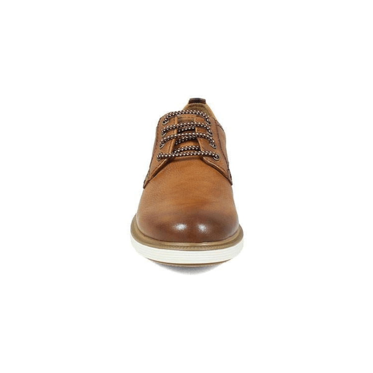 Florsheim Boys (Sizes 5-7) Sapacush Plain Toe Oxford Cognac