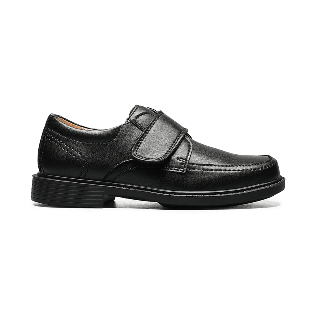 Florsheim Kids Boys Berwyn Jr. II Black Leather