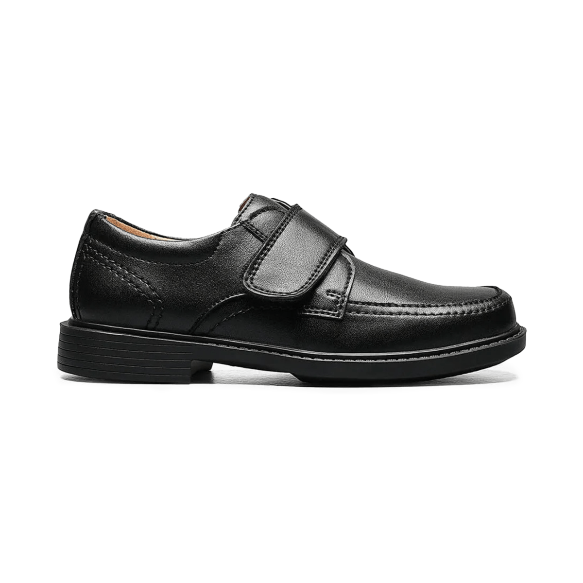 Florsheim Kids Boys Berwyn Jr. II Black Leather
