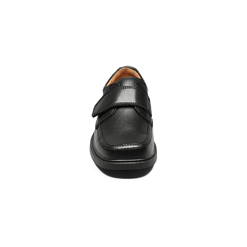 Florsheim Kids Boys Berwyn Jr. II Black Leather
