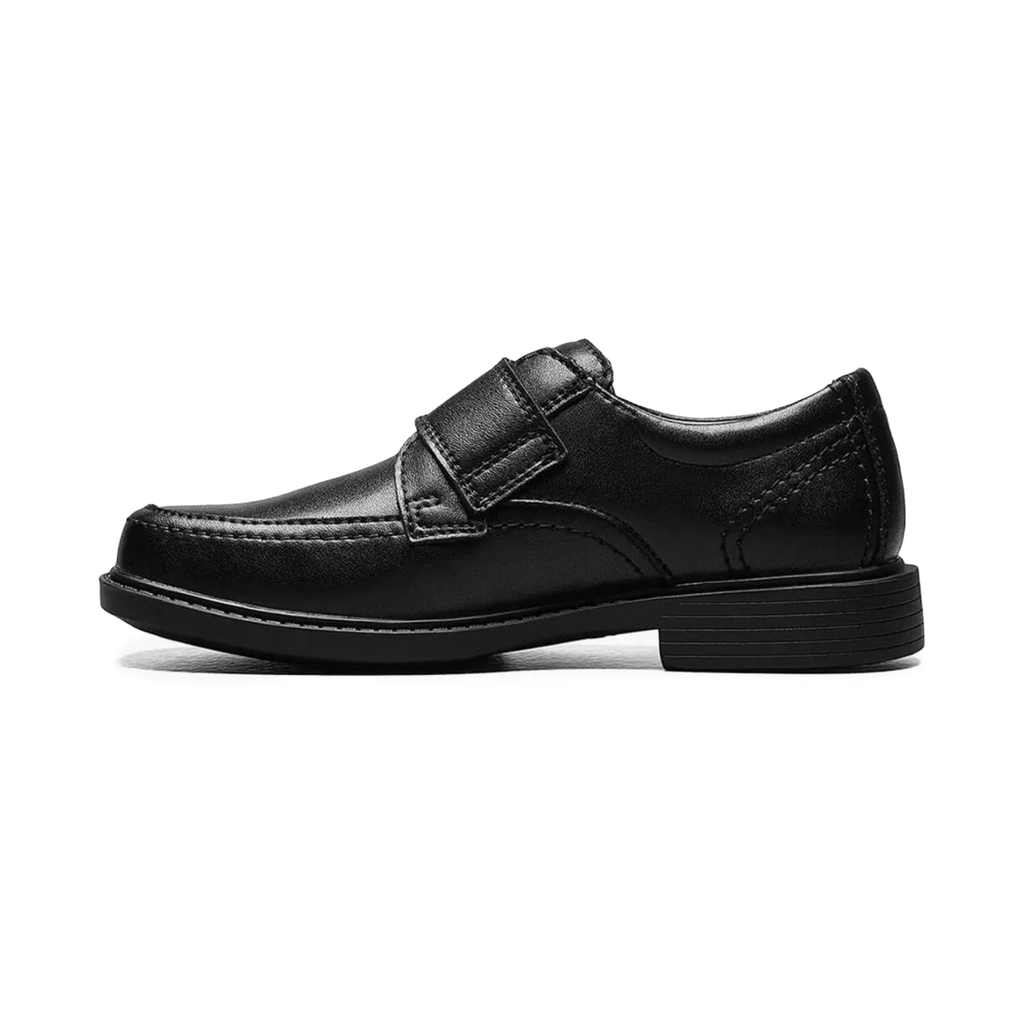 Florsheim Kids Boys Berwyn Jr. II Black Leather