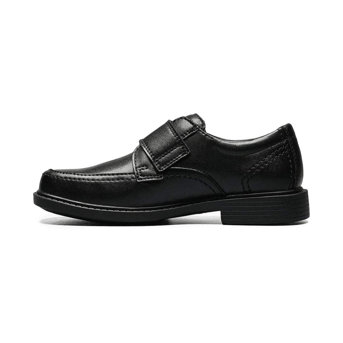 Florsheim Kids Boys Berwyn Jr. II Black Leather
