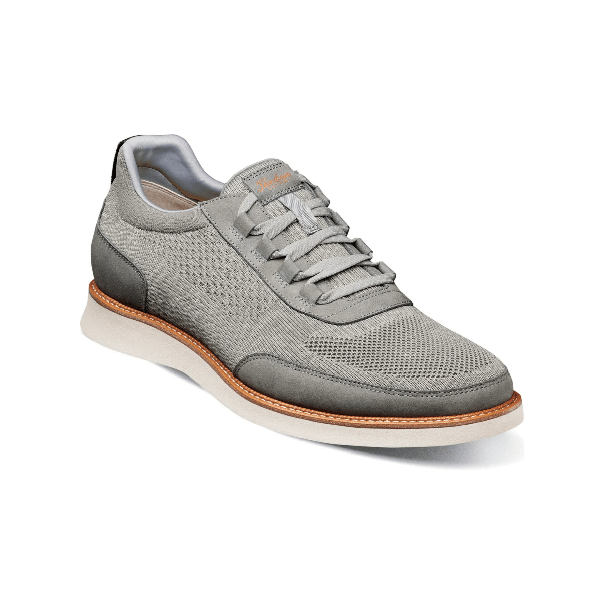 Florsheim Men's Launch Knit Elastic Grey
