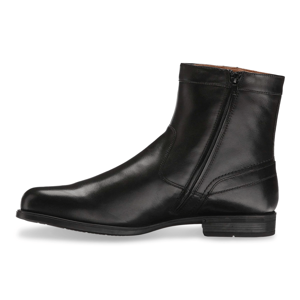 Florsheim Men's Midtown Plain Toe Zip Boot Black