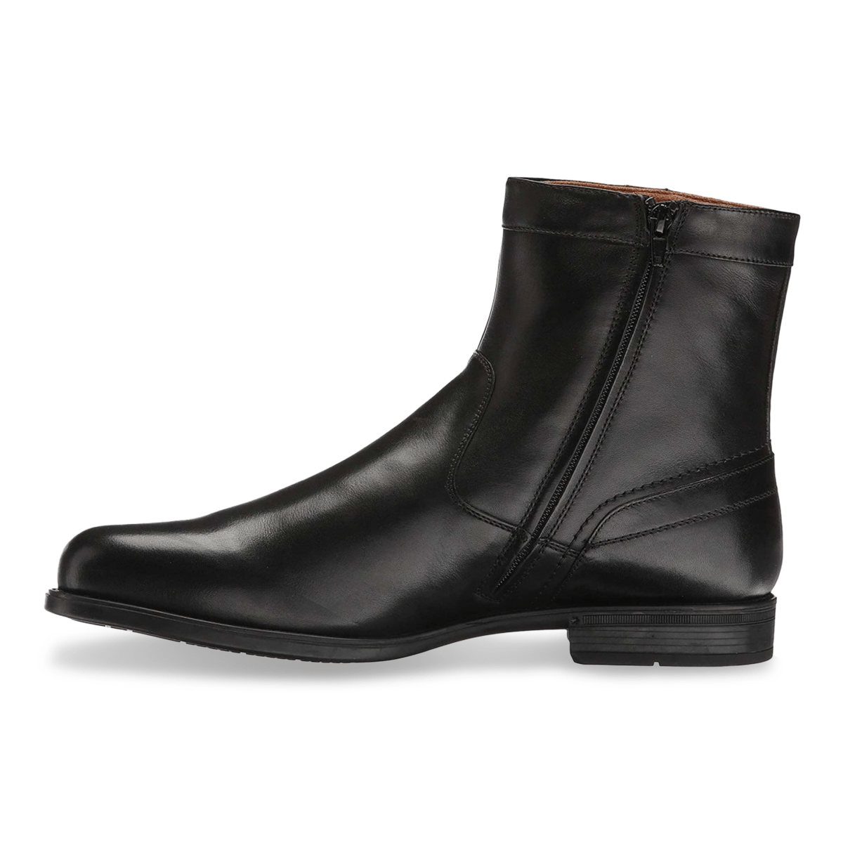Florsheim Men's Midtown Plain Toe Zip Boot Black