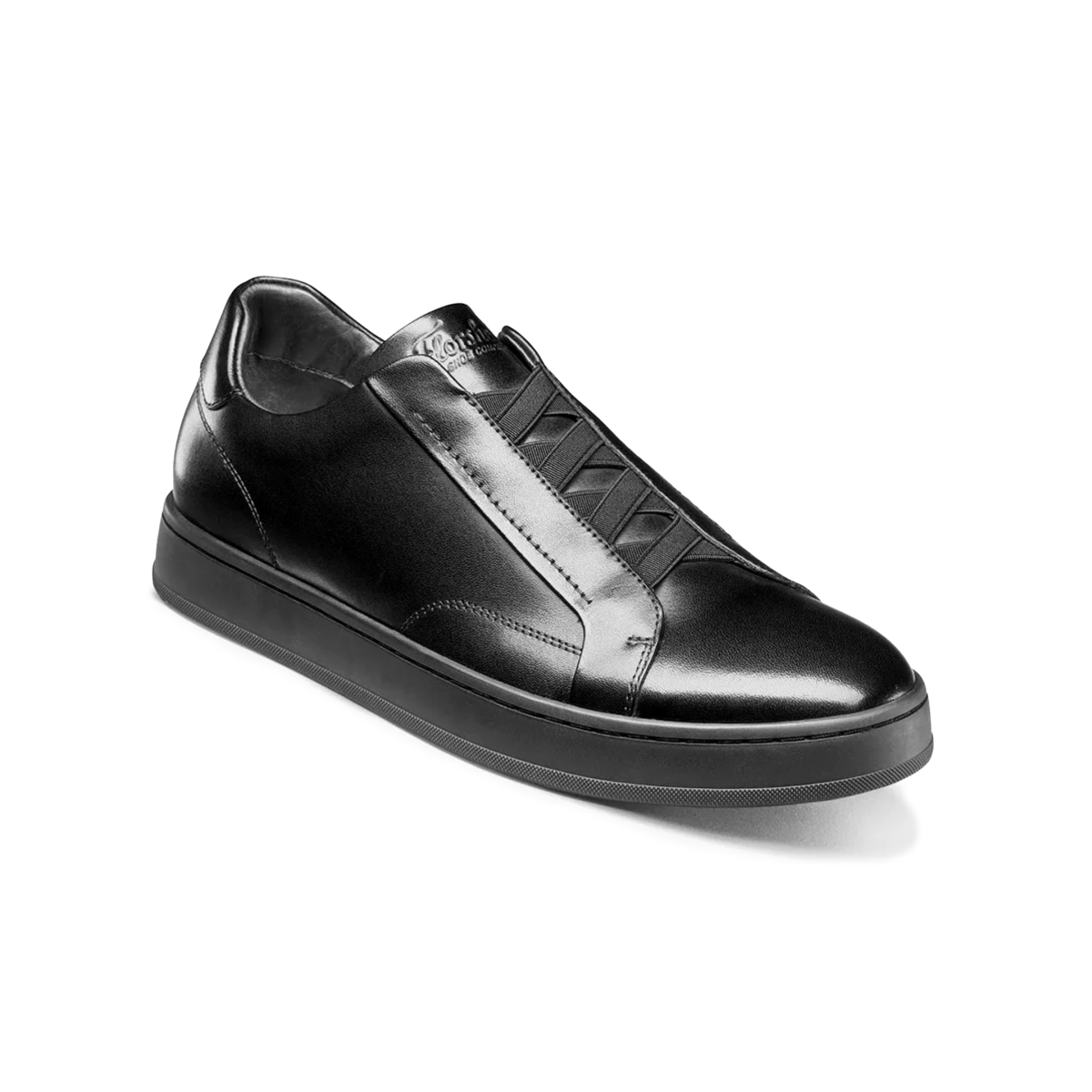 Florsheim Men's Monopoli Elastic Lace Black