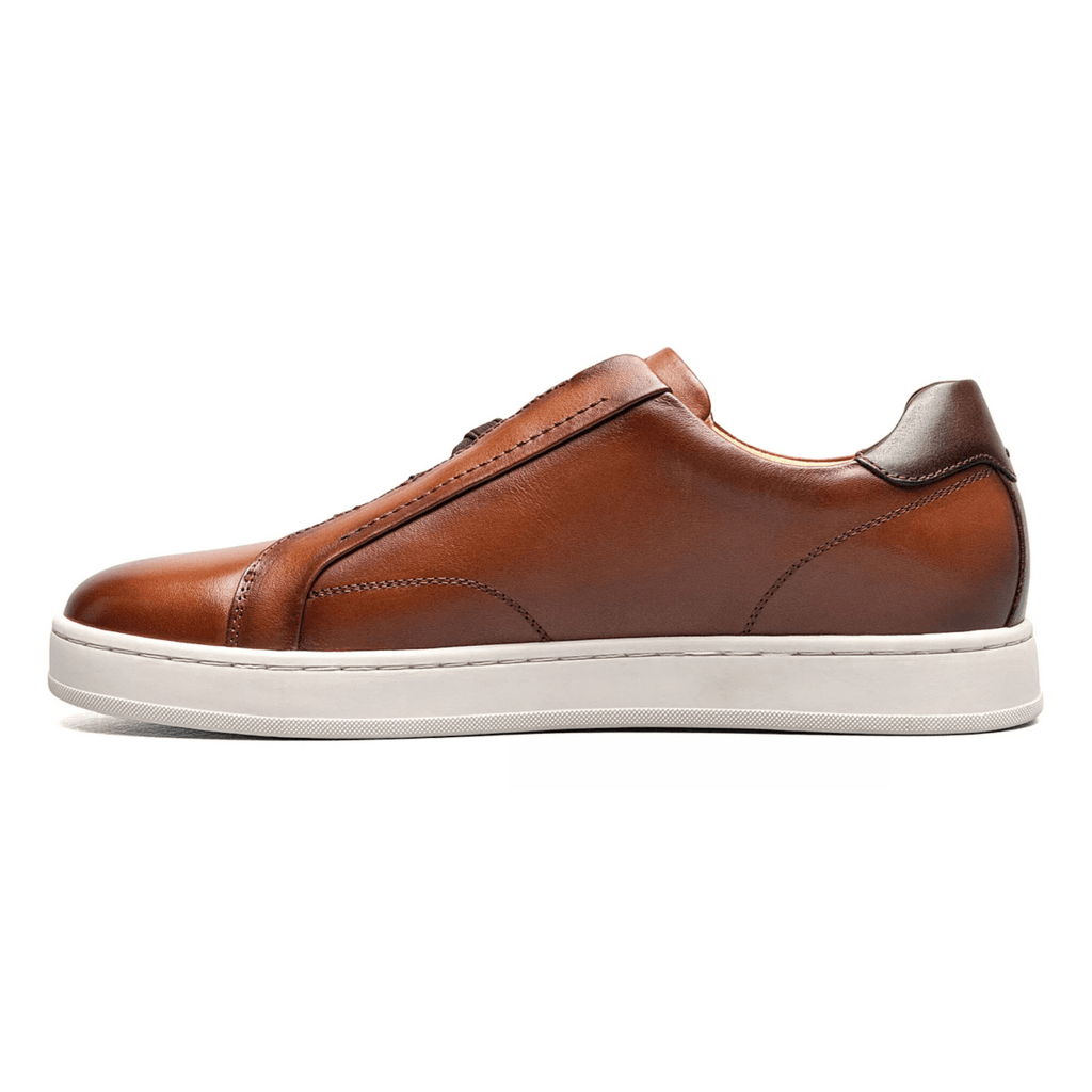 Florsheim Men's Monopoli Elastic Lace Cognac