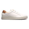 Florsheim Men's Monopoli Elastic Lace Off-White/Cognac