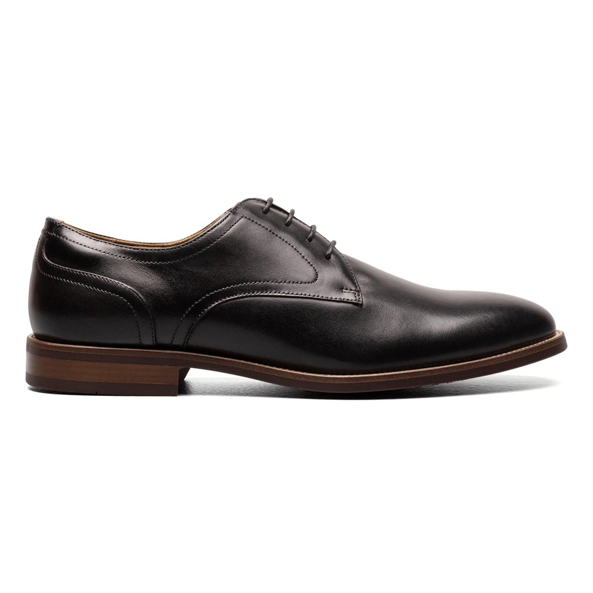 Florsheim Men's Rucci Plain Toe Oxford Black Leather