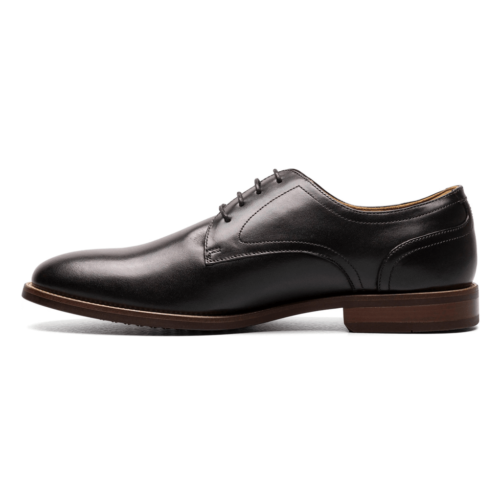 Florsheim Men's Rucci Plain Toe Oxford Black Leather
