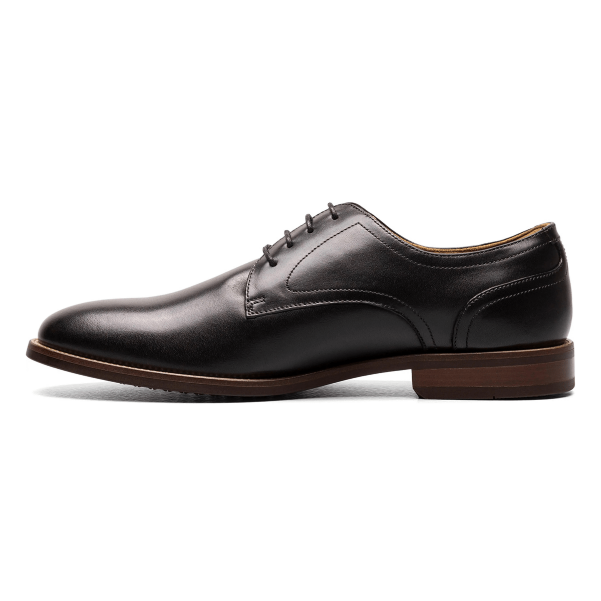 Florsheim Men's Rucci Plain Toe Oxford Black Leather
