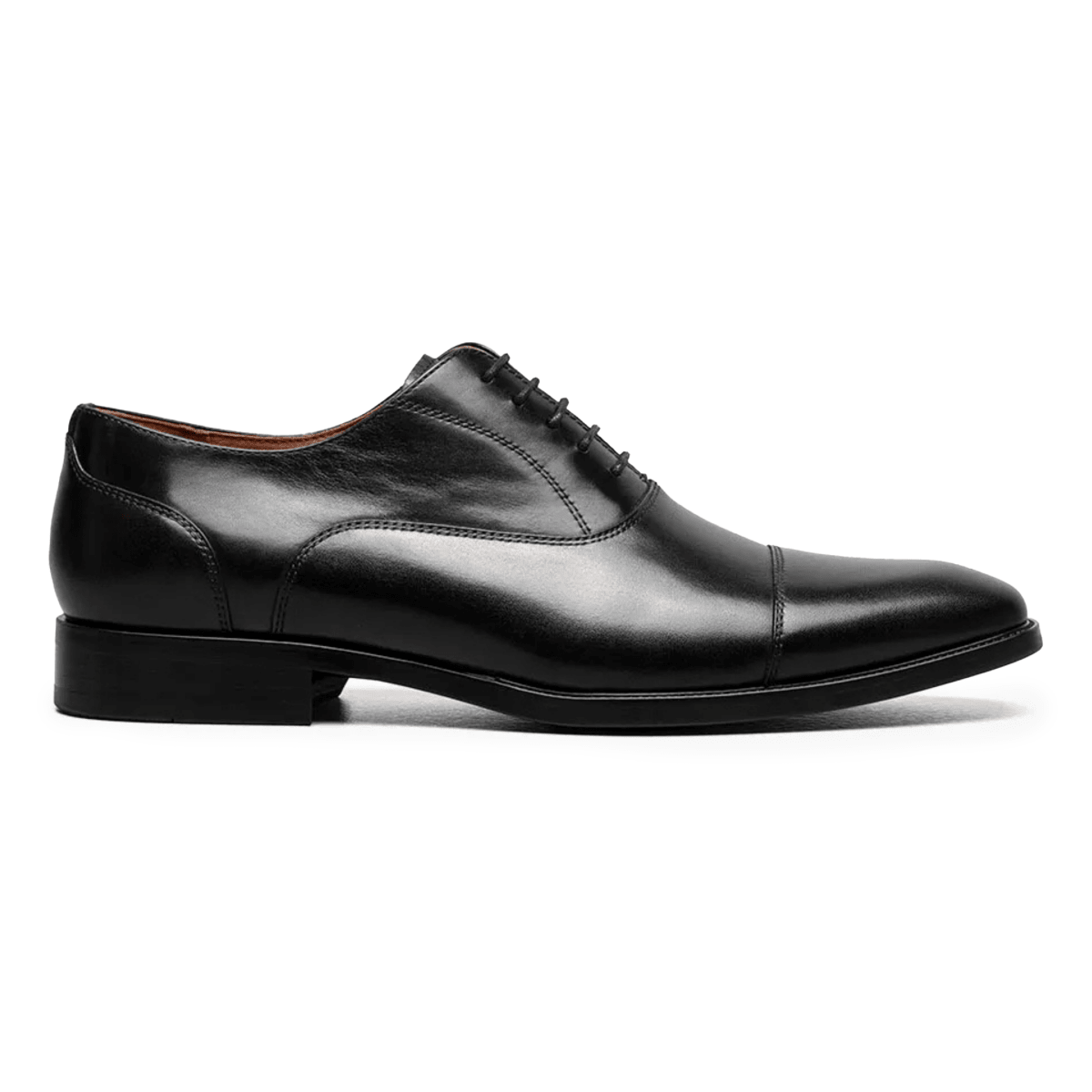 Florsheim Men's Sorrento Lux Cap Toe Black Leather