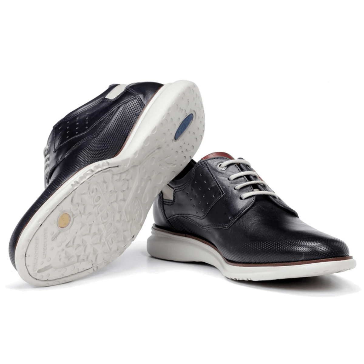 Fluchos Men's Fenix Navy Leather