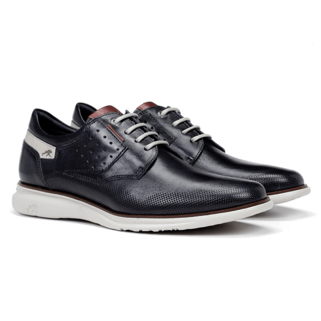Fluchos Men's Fenix Navy Leather