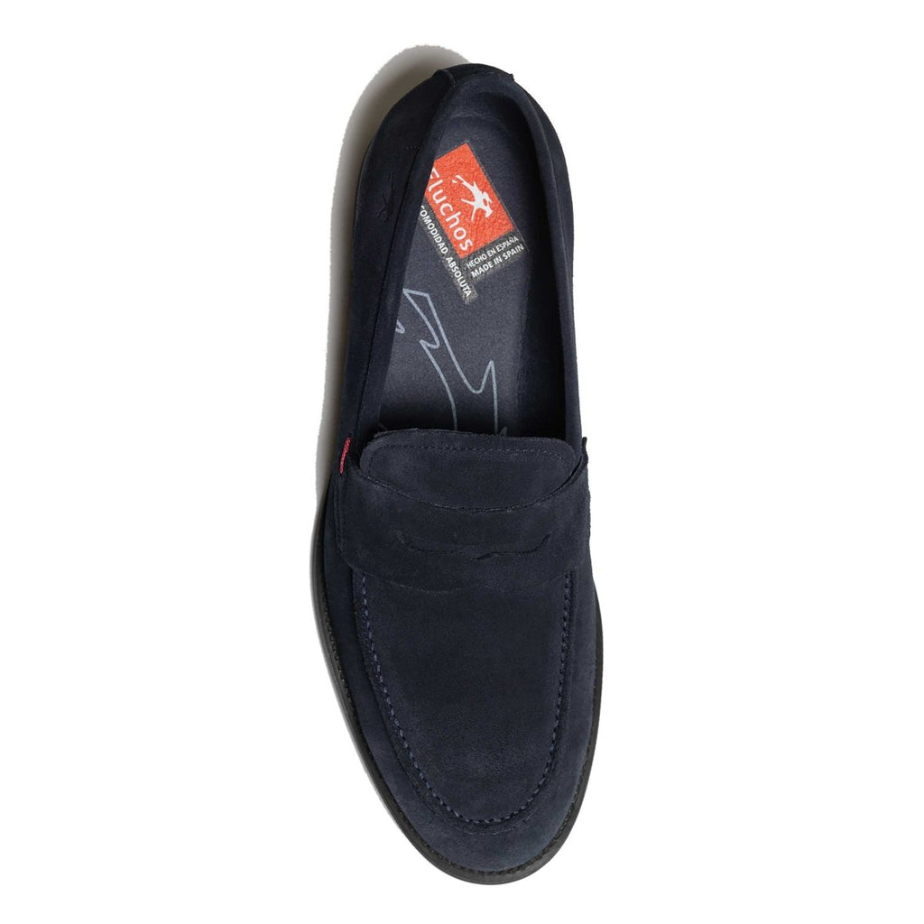 Fluchos Men's Henri Afelpado Marino Nubuck