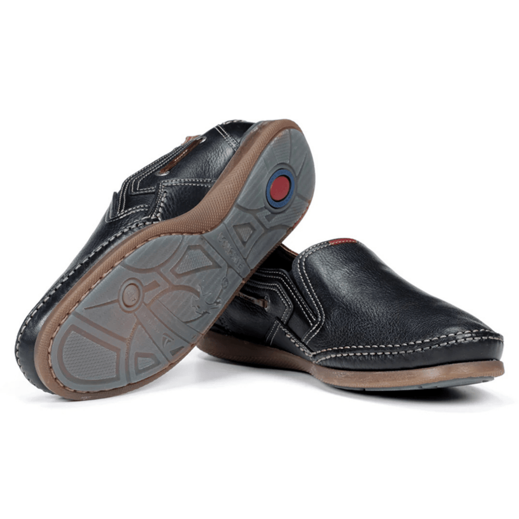 Fluchos Men's Mariner Dark Blue Leather