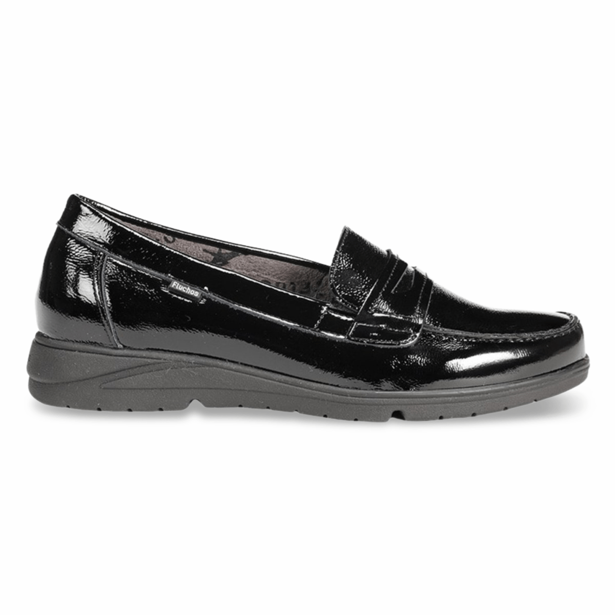 Fluchos Women's Styll F1835 Black Patent