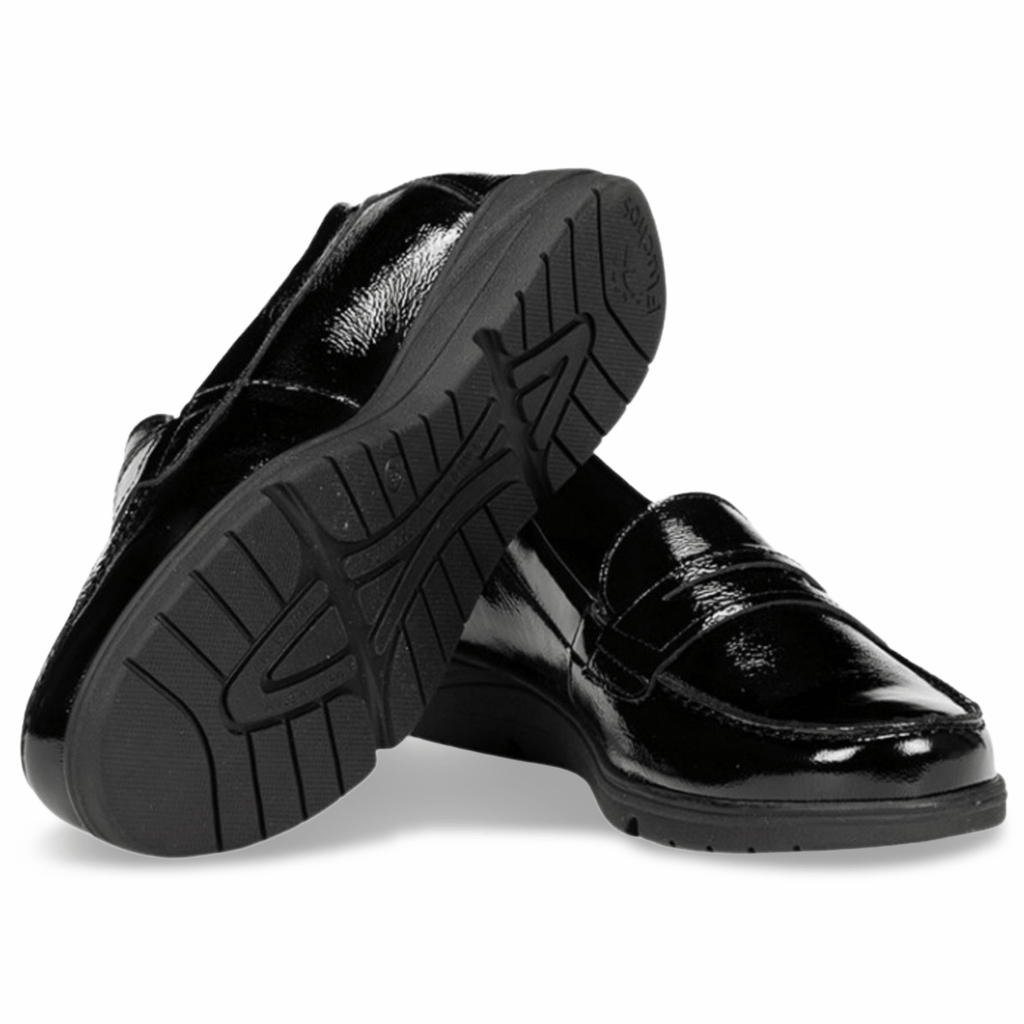 Fluchos Women's Styll F1835 Black Patent
