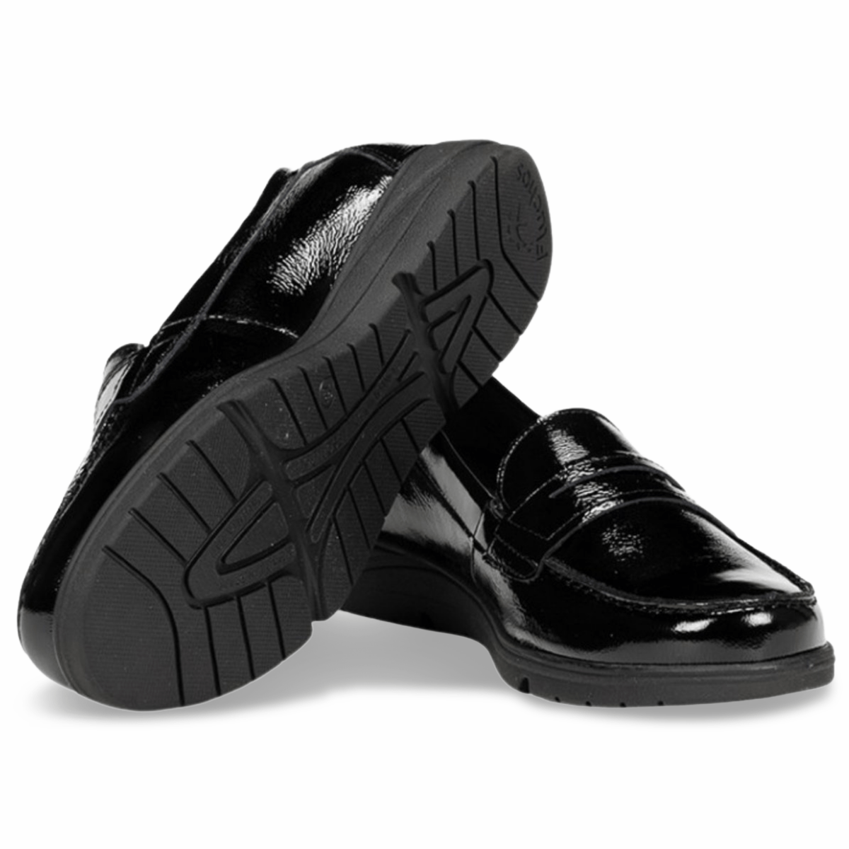 Fluchos Women's Styll F1835 Black Patent