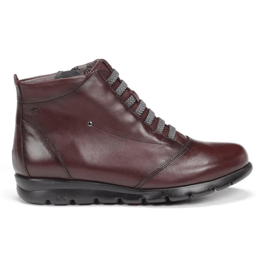 Fluchos Women's Susan Ankle Boot F0356 Burgundy/Bordeaux