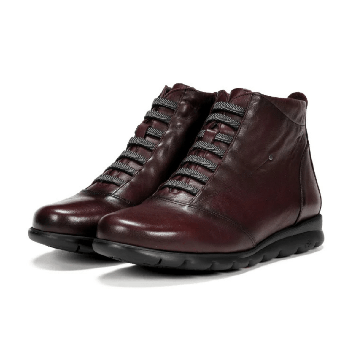 Fluchos Women's Susan Ankle Boot F0356 Burgundy/Bordeaux
