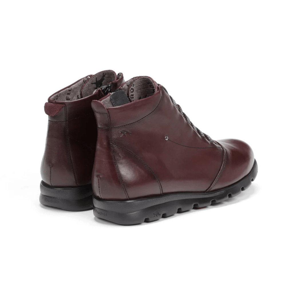 Fluchos Women's Susan Ankle Boot F0356 Burgundy/Bordeaux