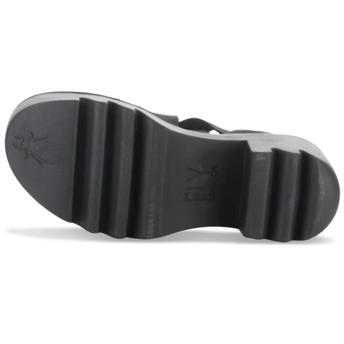 Fly London Women's Taji Black Stretch