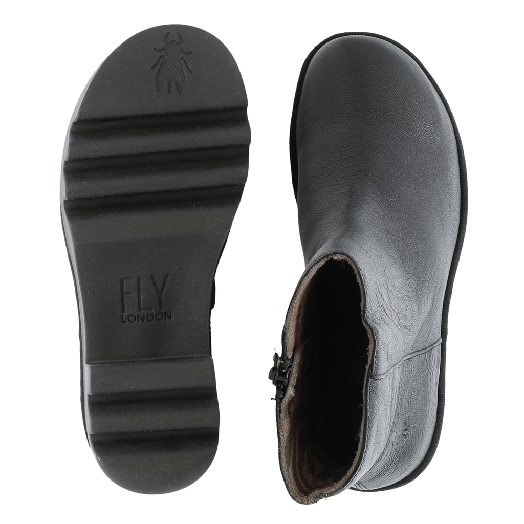 Fly London Women's TOOR513FLY Black Mousse