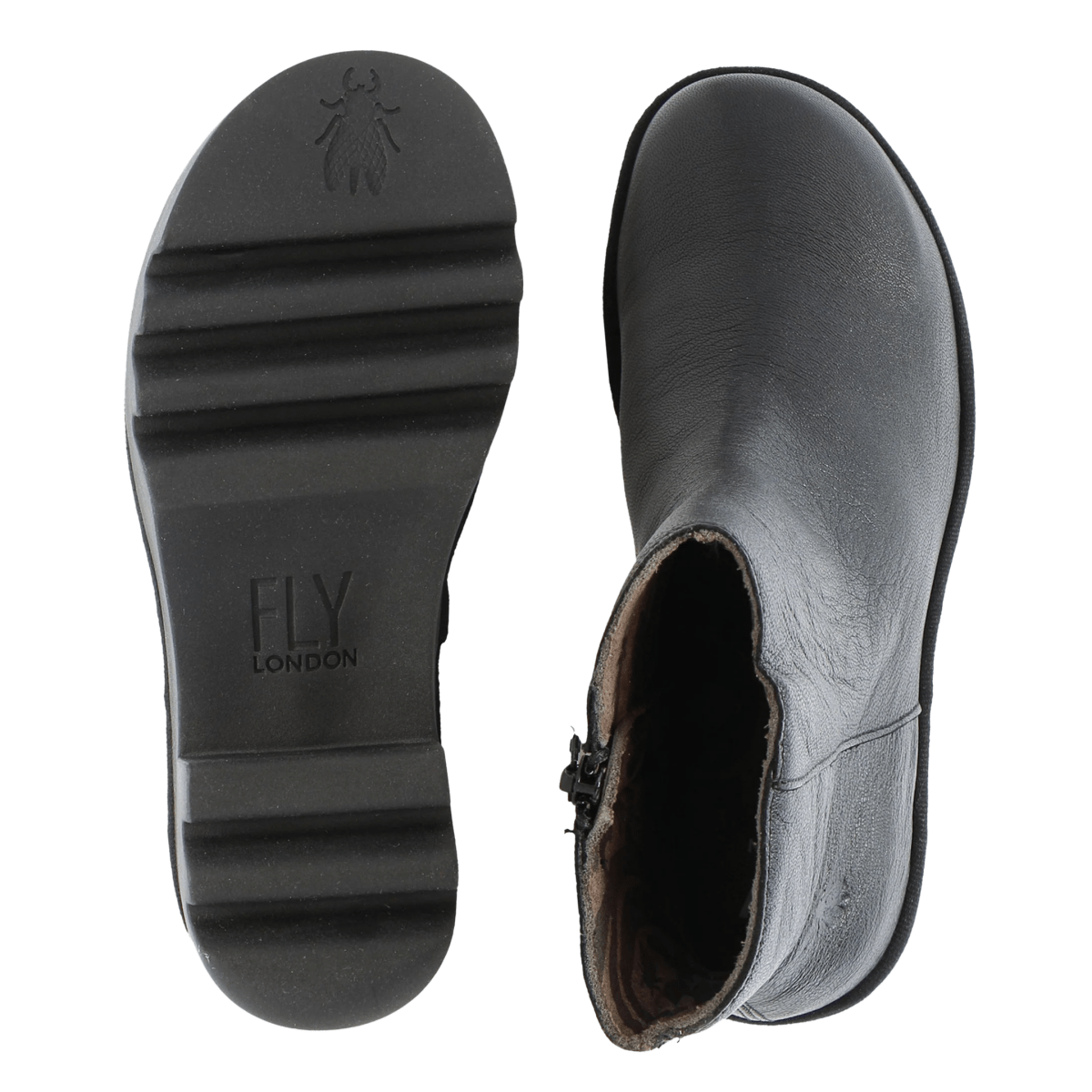 Fly London Women's TOOR513FLY Black Mousse