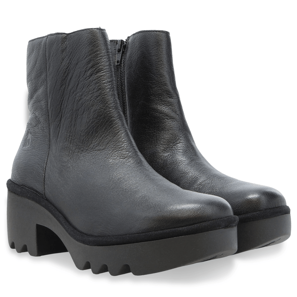 Fly London Women's TOOR513FLY Black Mousse