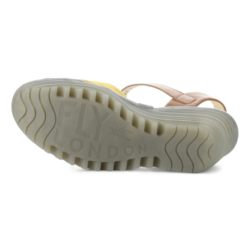 Fly London Women's YORG607 Bumblebee/Tan Mousse Leather