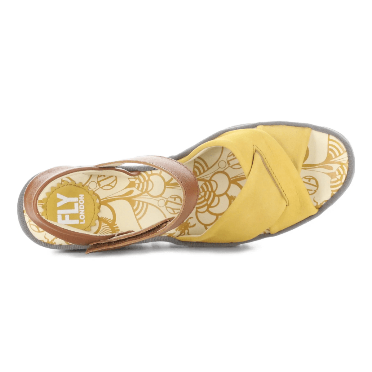 Fly London Women's YORG607 Bumblebee/Tan Mousse Leather