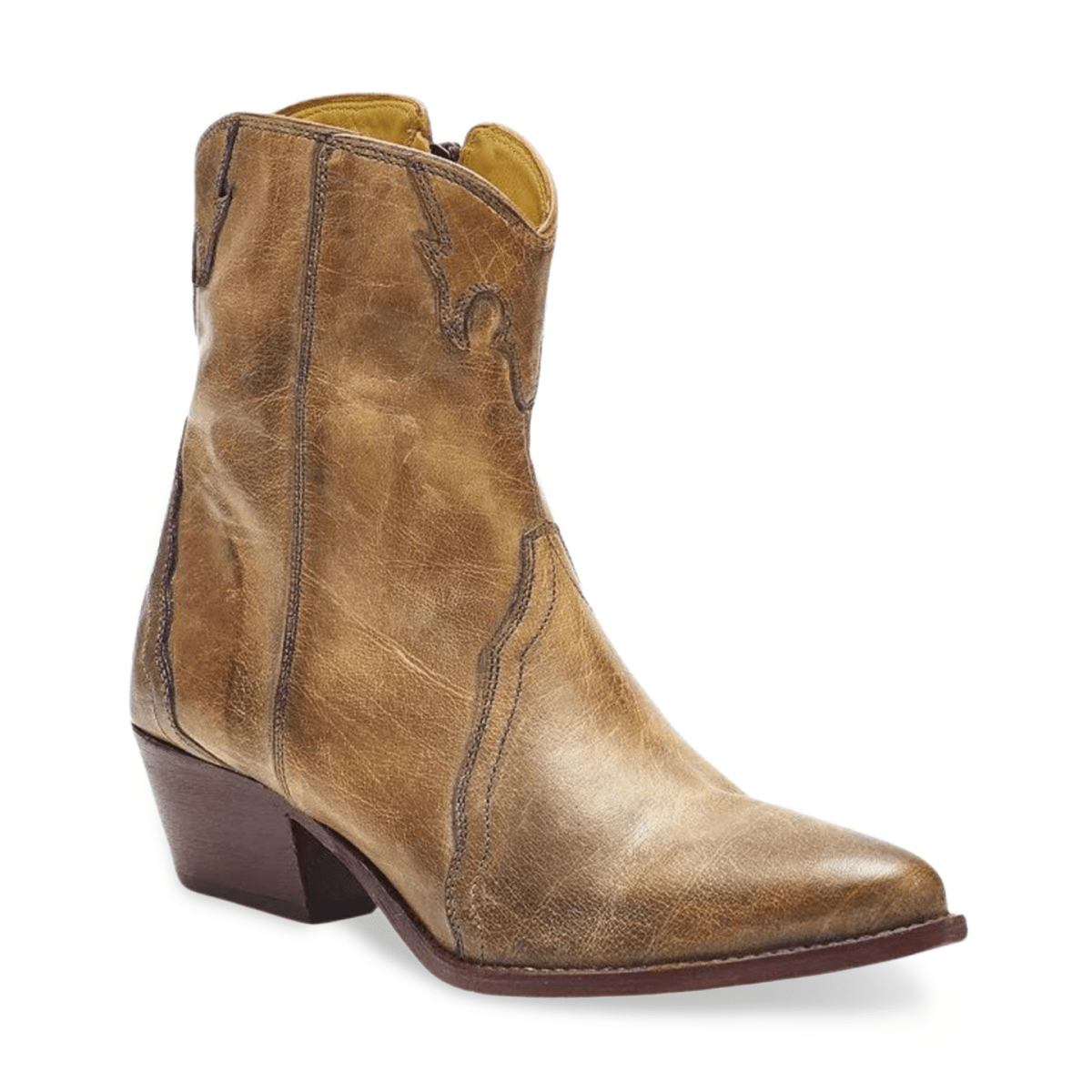 Free People Women's New Frontier Western Distressed Tan