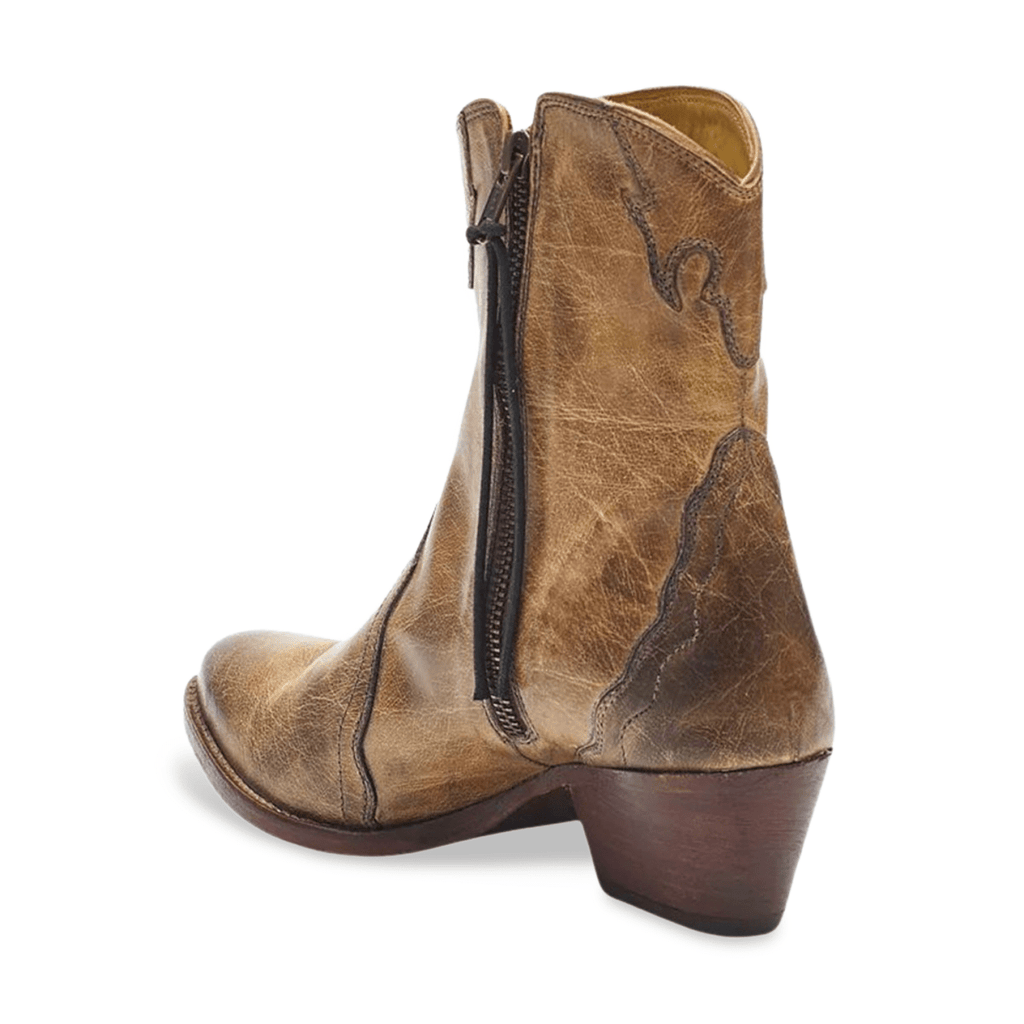 Free People Women's New Frontier Western Distressed Tan